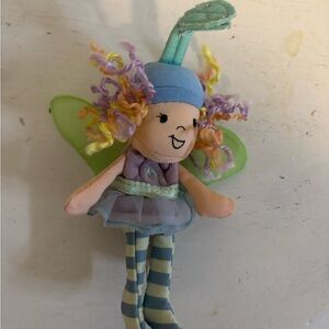 Manhattan toy Fairy Doll with Green Wings vintage